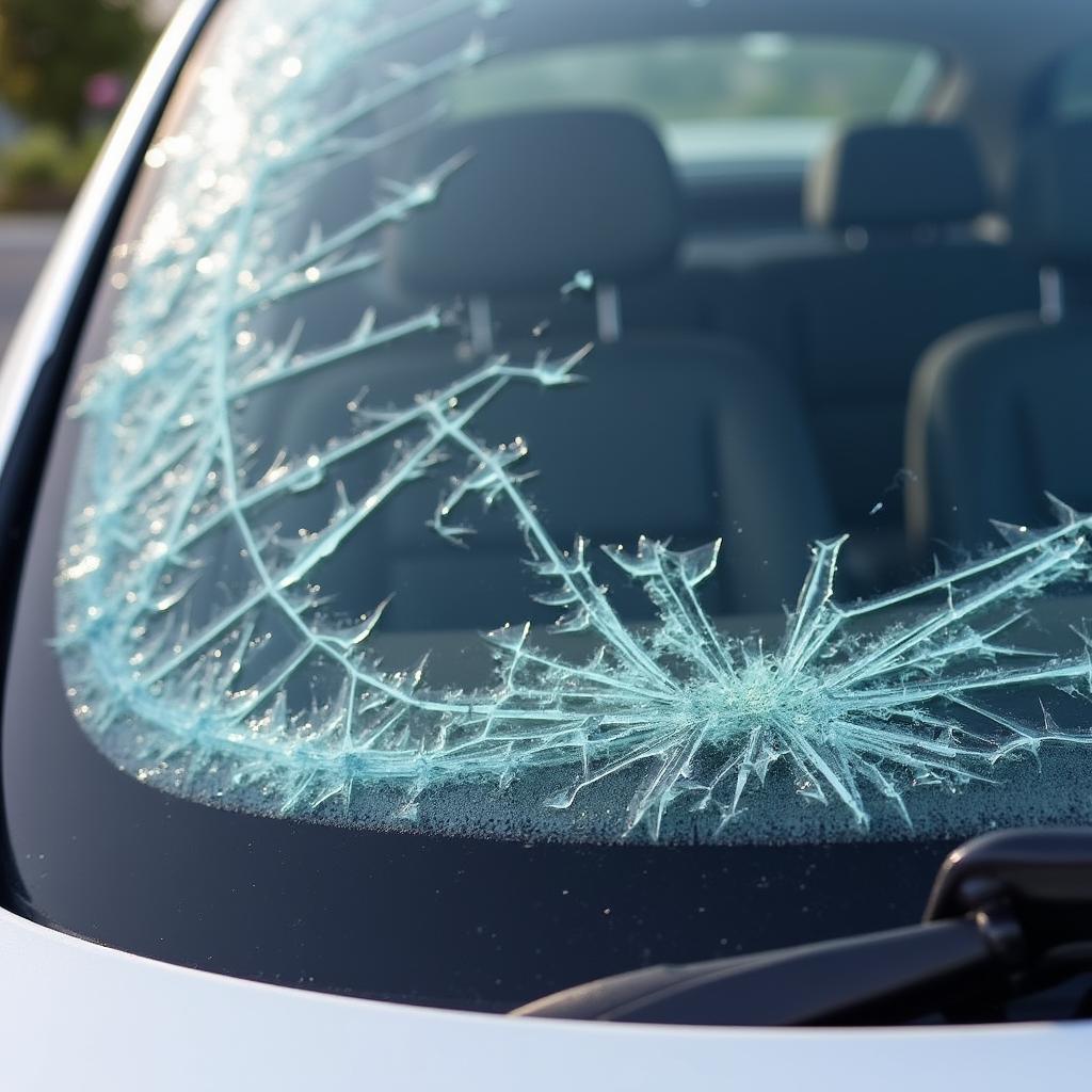 Types of Car Window Damage in Simi Valley