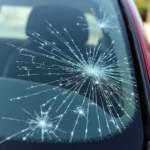 Different Types of Car Window Damage on Western Ave, Chicago