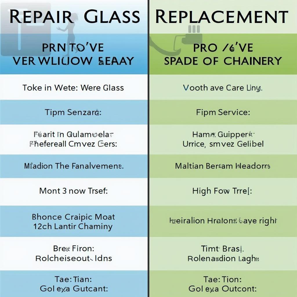 Choosing Between Repair and Replacement for Car Window Glass