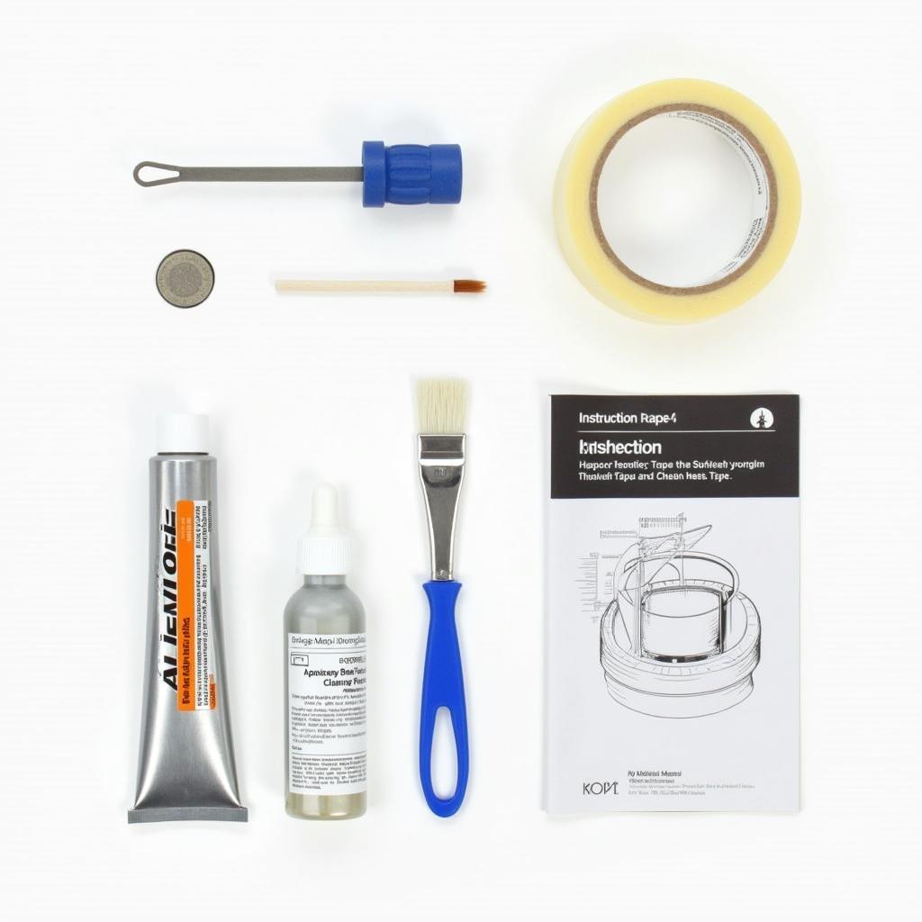 Car Window Heater Repair Kit Contents