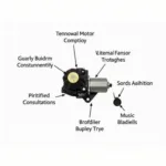 Car Window Motor Components