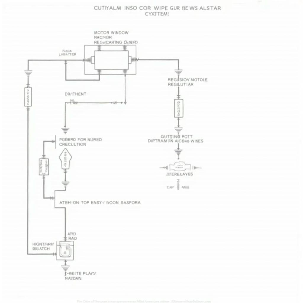 Car Window Motor Components