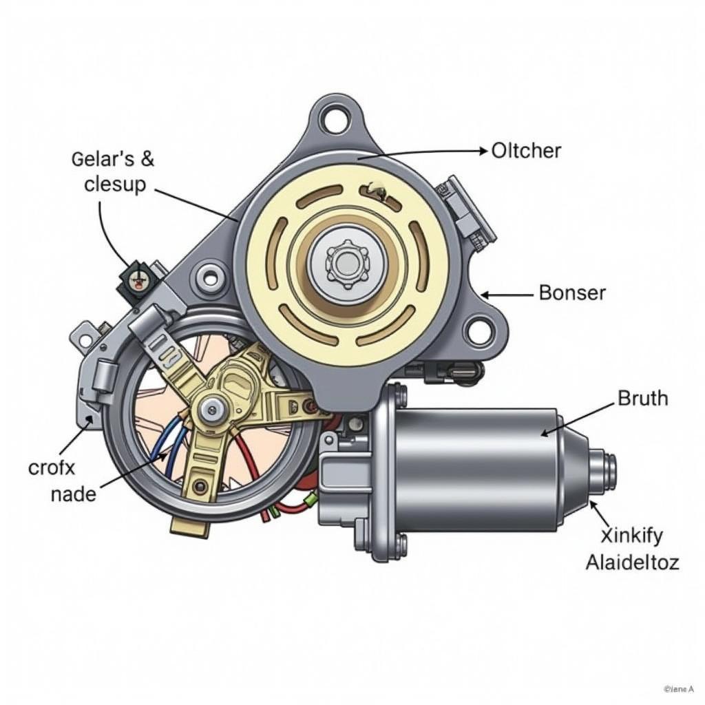 Car Window Motor Diagram