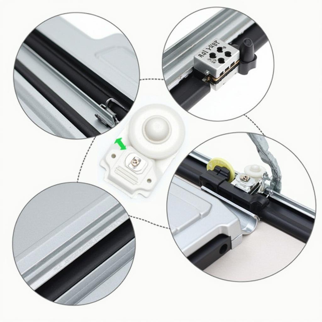 Car Window Rail Components