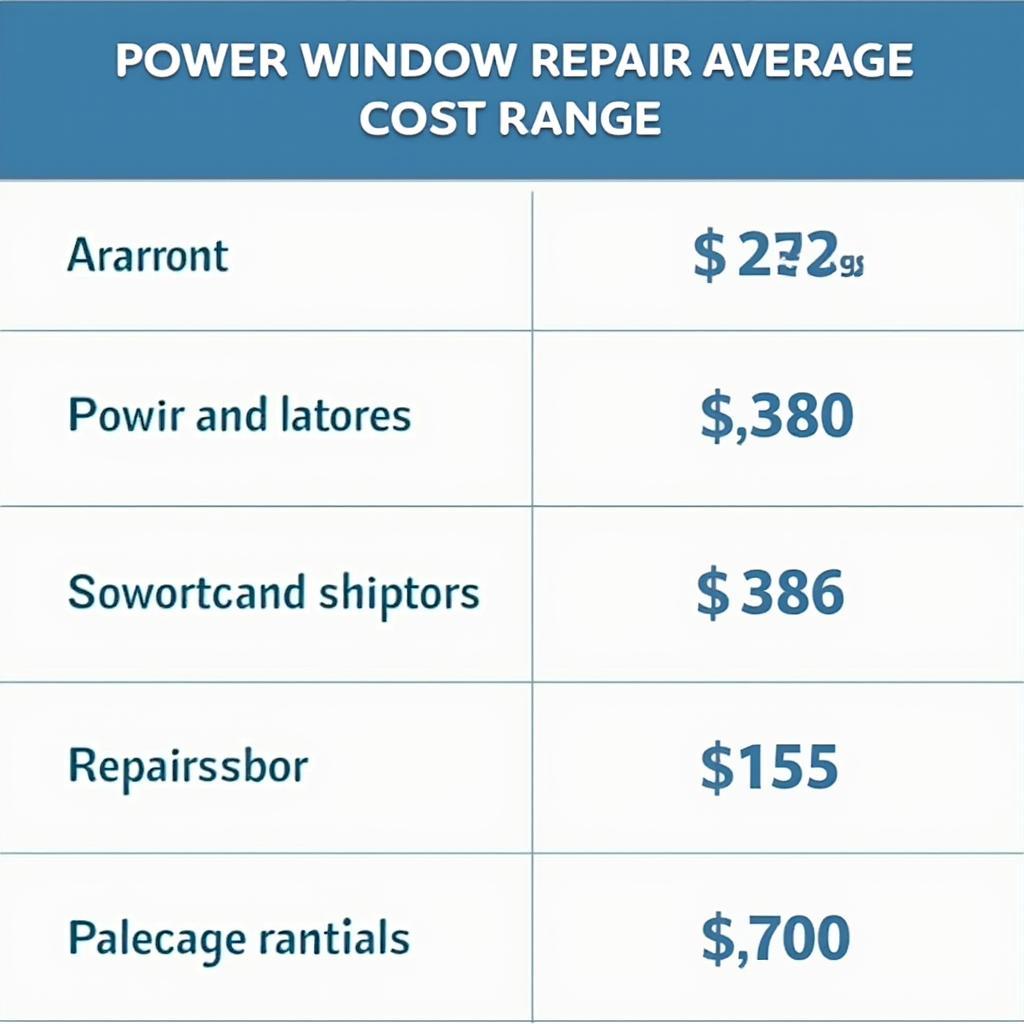 Comparing Car Window Repair Costs