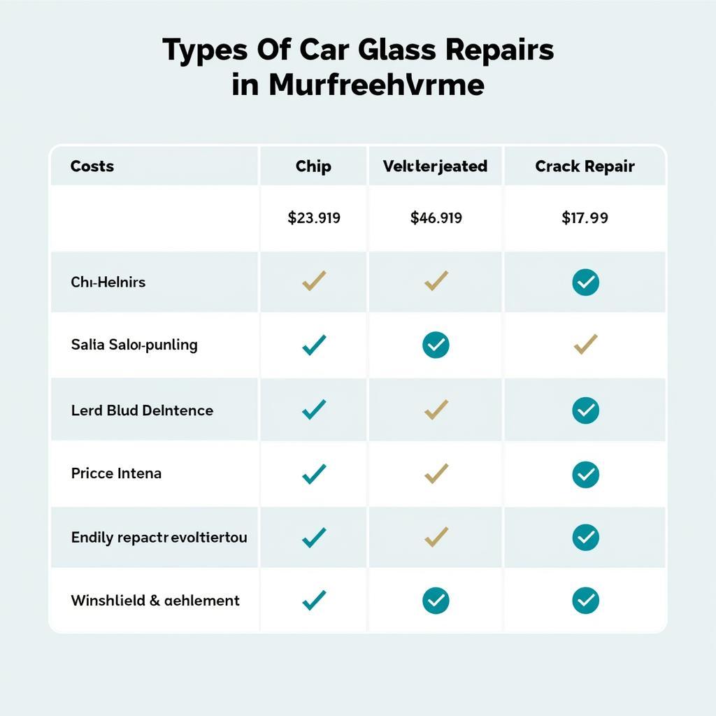 Car Window Repair Cost Comparison