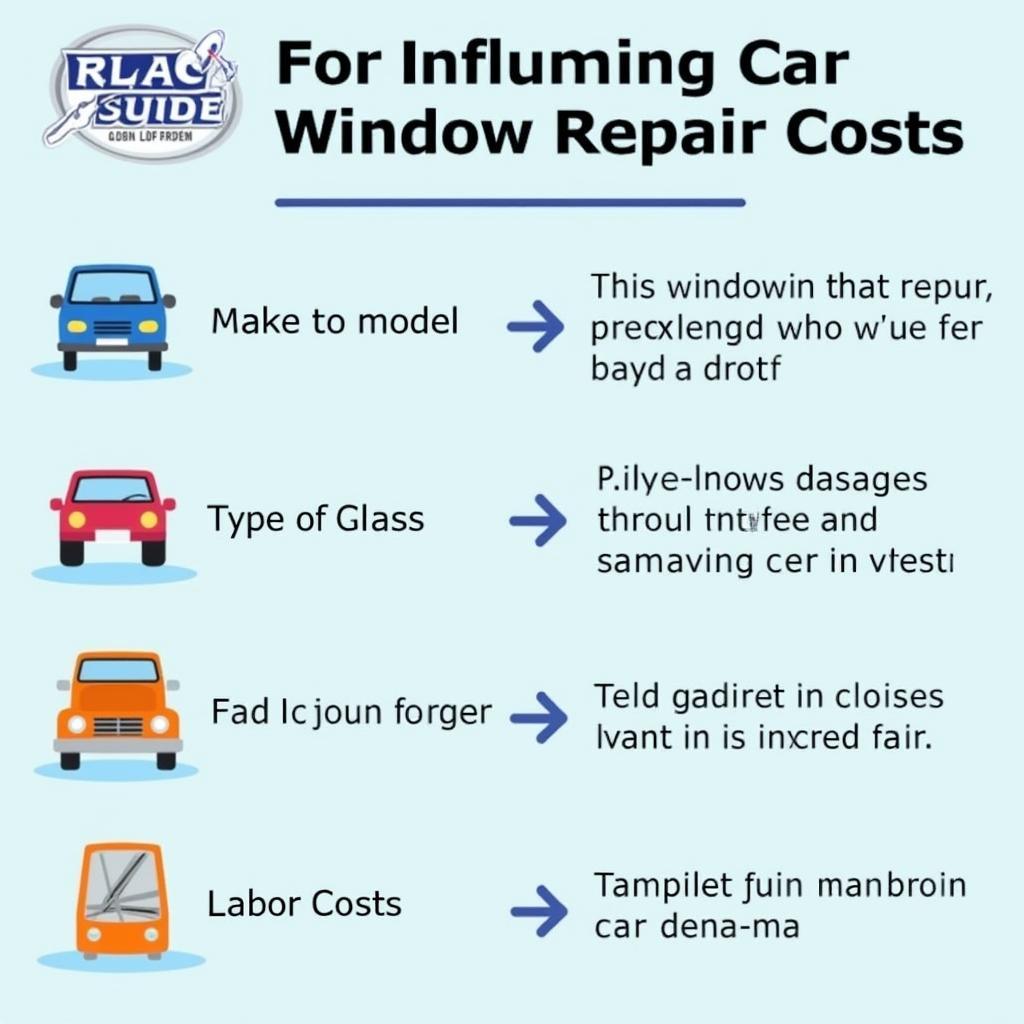 Factors Affecting Car Window Repair Costs