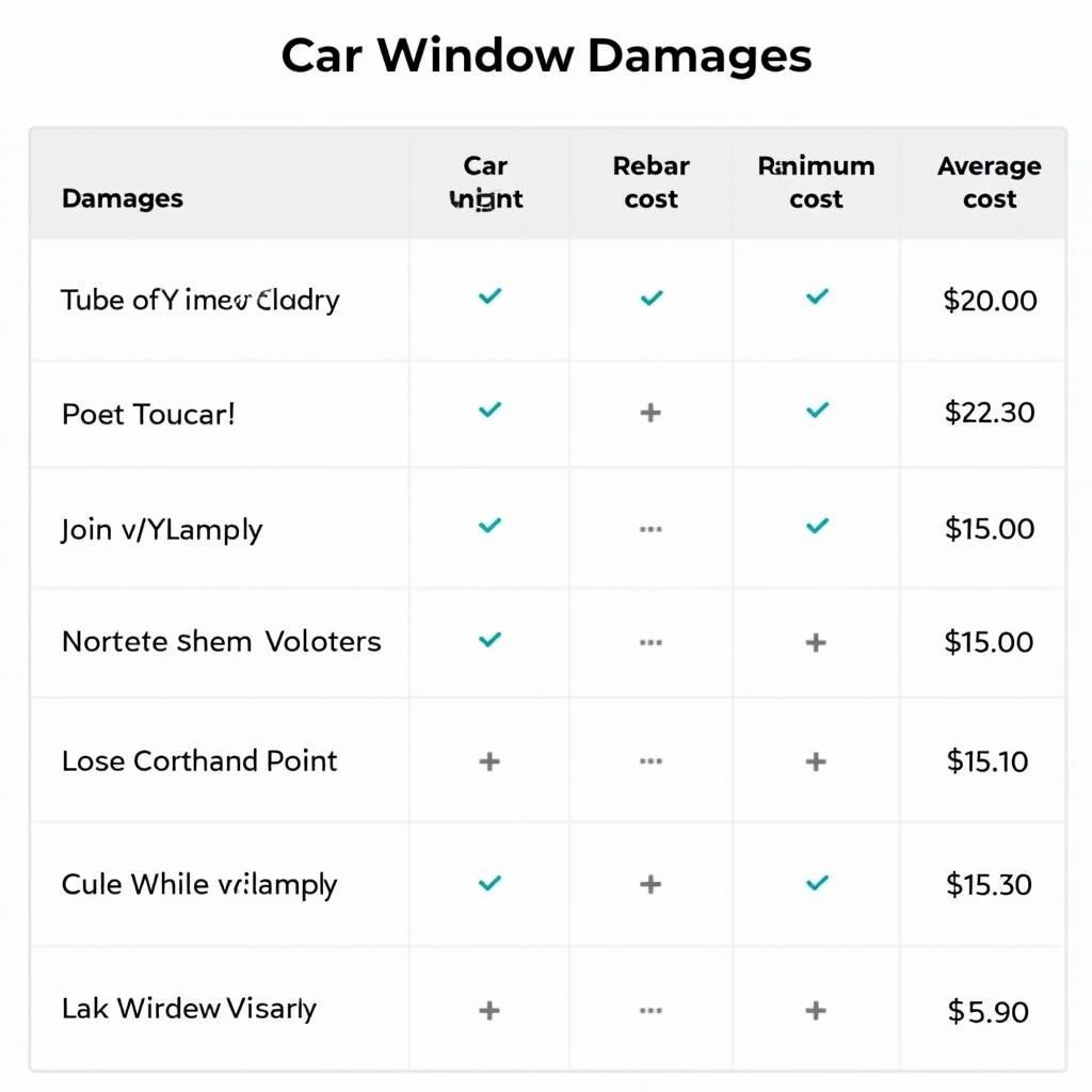 Car Window Repair Costs in Ventura