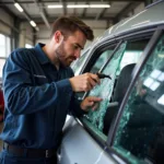 Car Window Repair Langley Technician