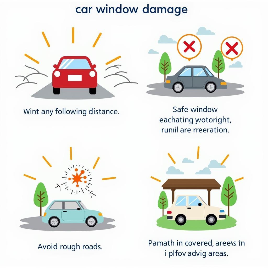 Preventative measures for car window damage in Mecklenburg County