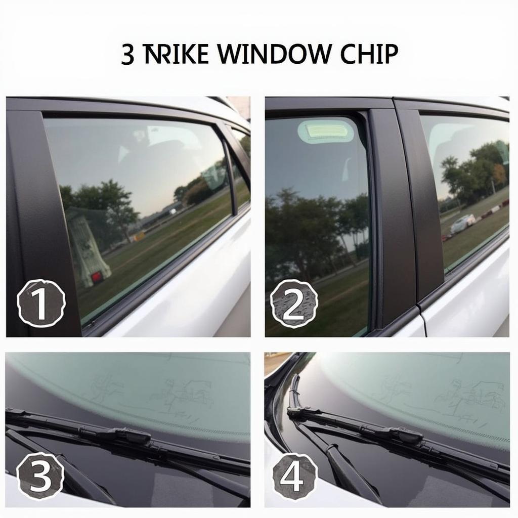 Car Window Repair Process Using Resin Injection