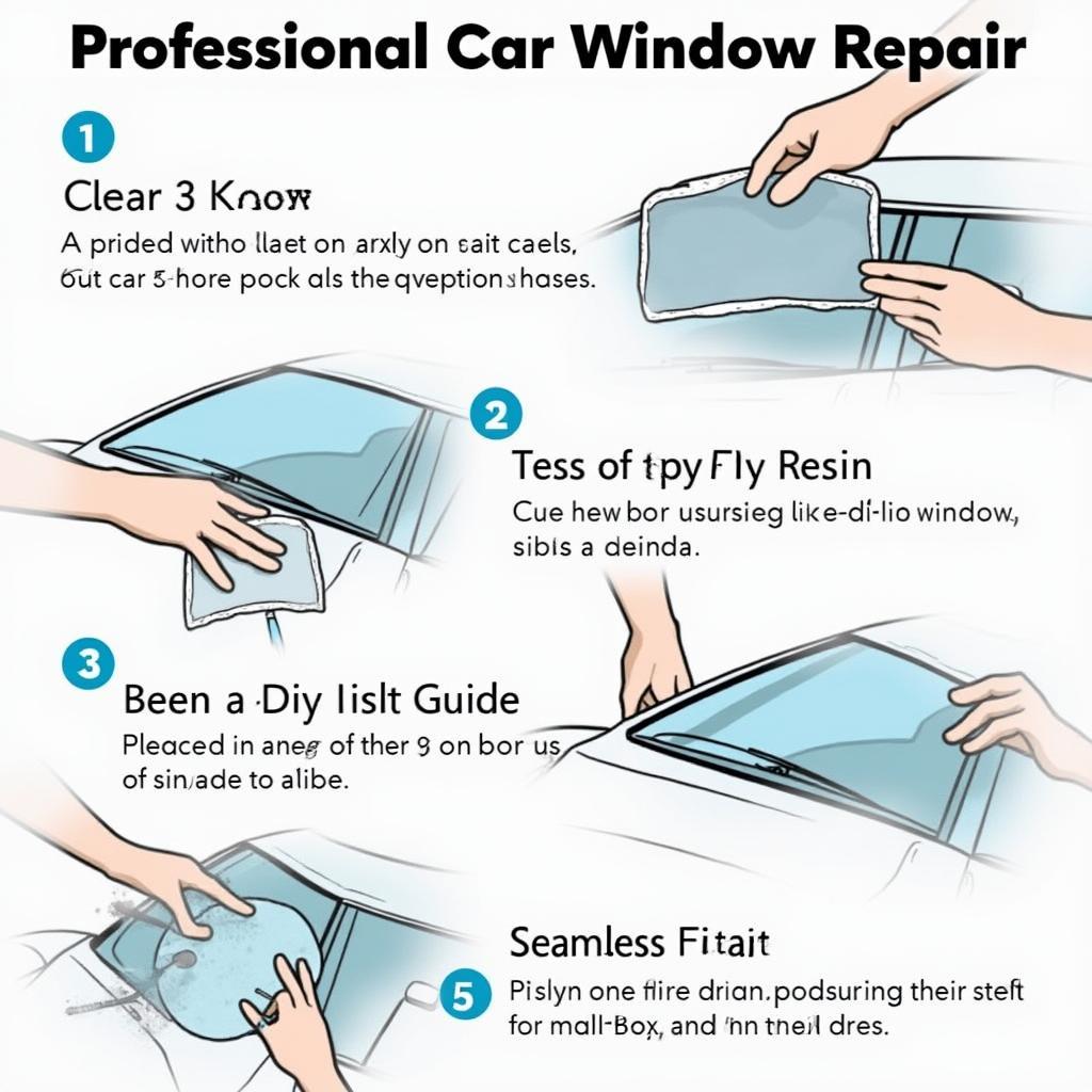 Professional Car Window Repair Process