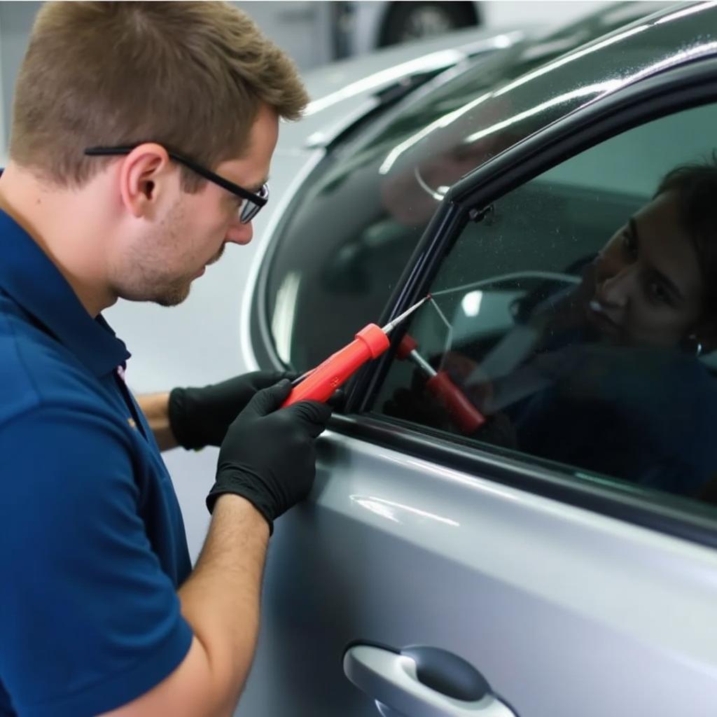 Car Window Repair Process