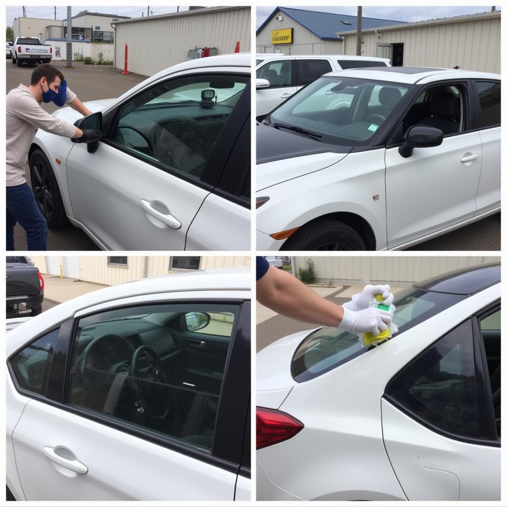 Car Window Repair Process in Fort Saskatchewan