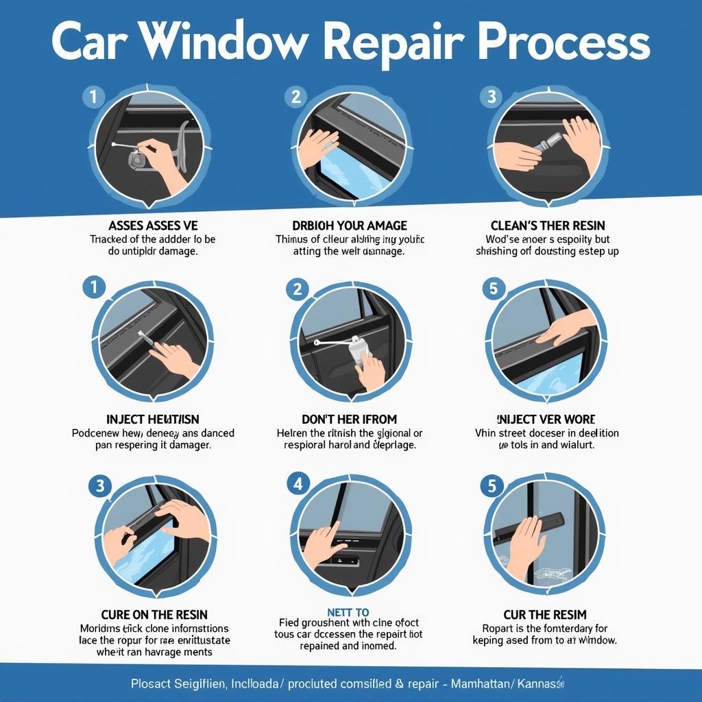 Car Window Repair Process in Manhattan, Kansas