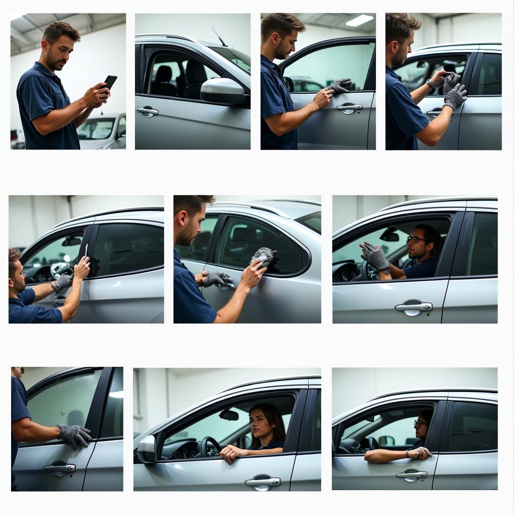 Car Window Repair Process in San Ramon