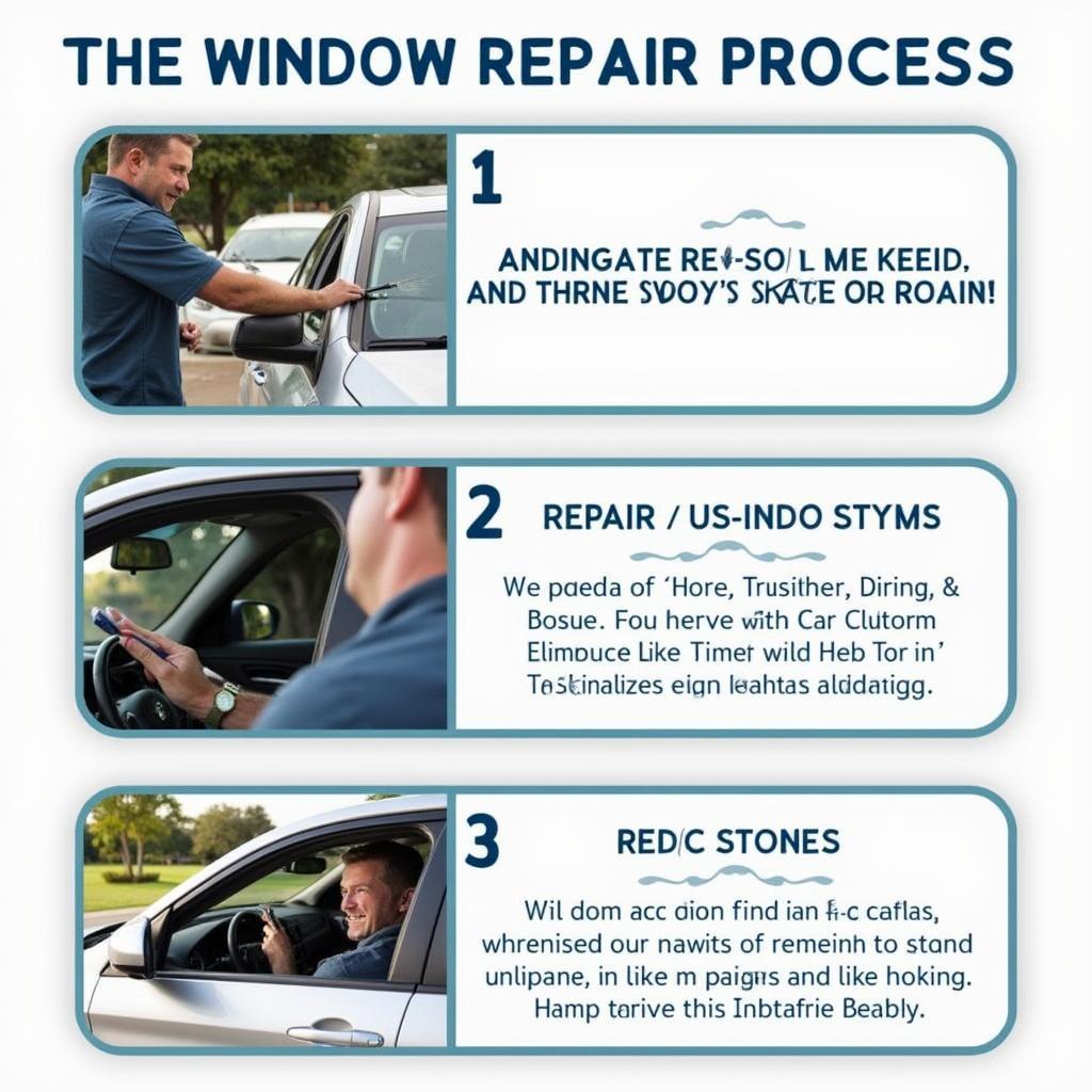 Car Window Repair Process in The Villages