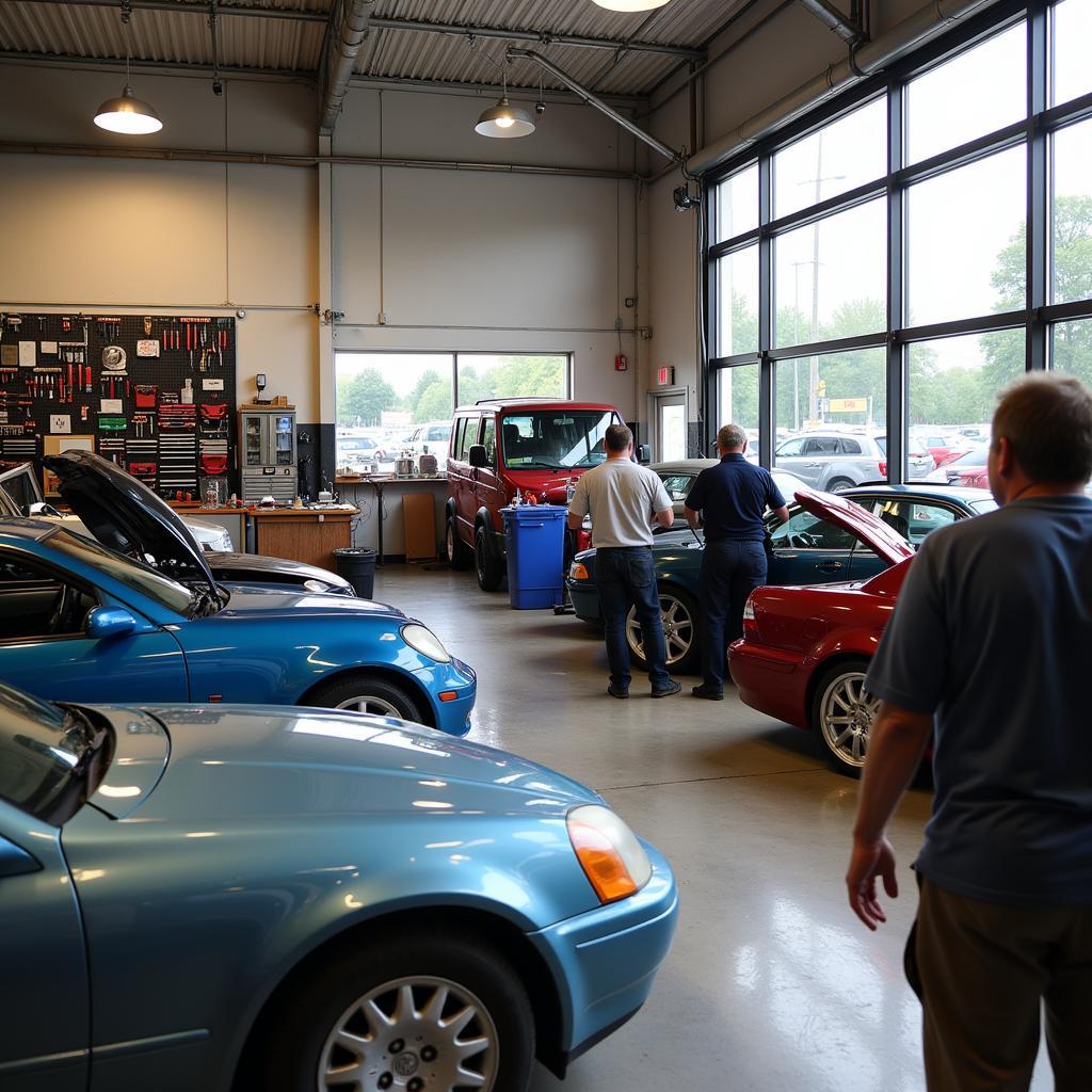 Car window repair shop in Flint