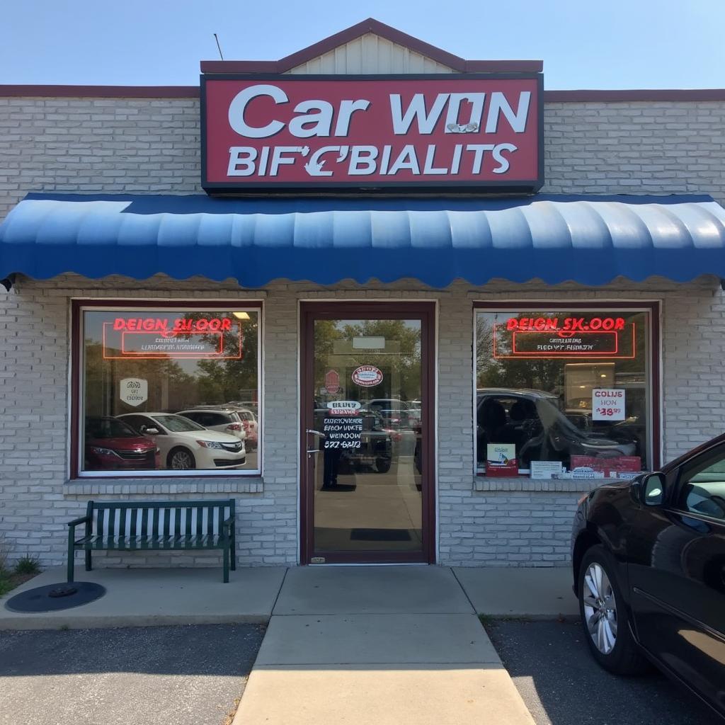 Car Window Repair Shop in Greenwood