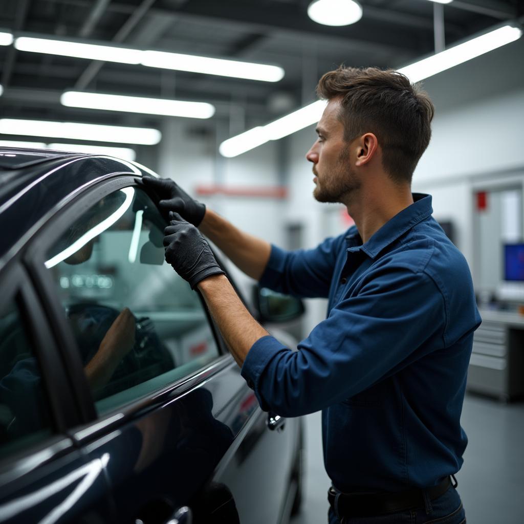 Car window repair shop in Nichols Hills