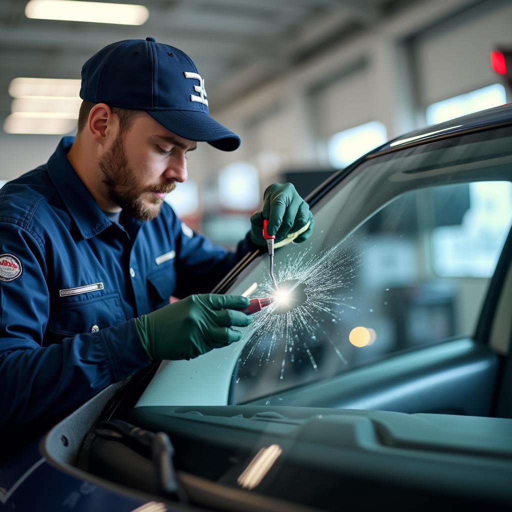 car window repair technician miami