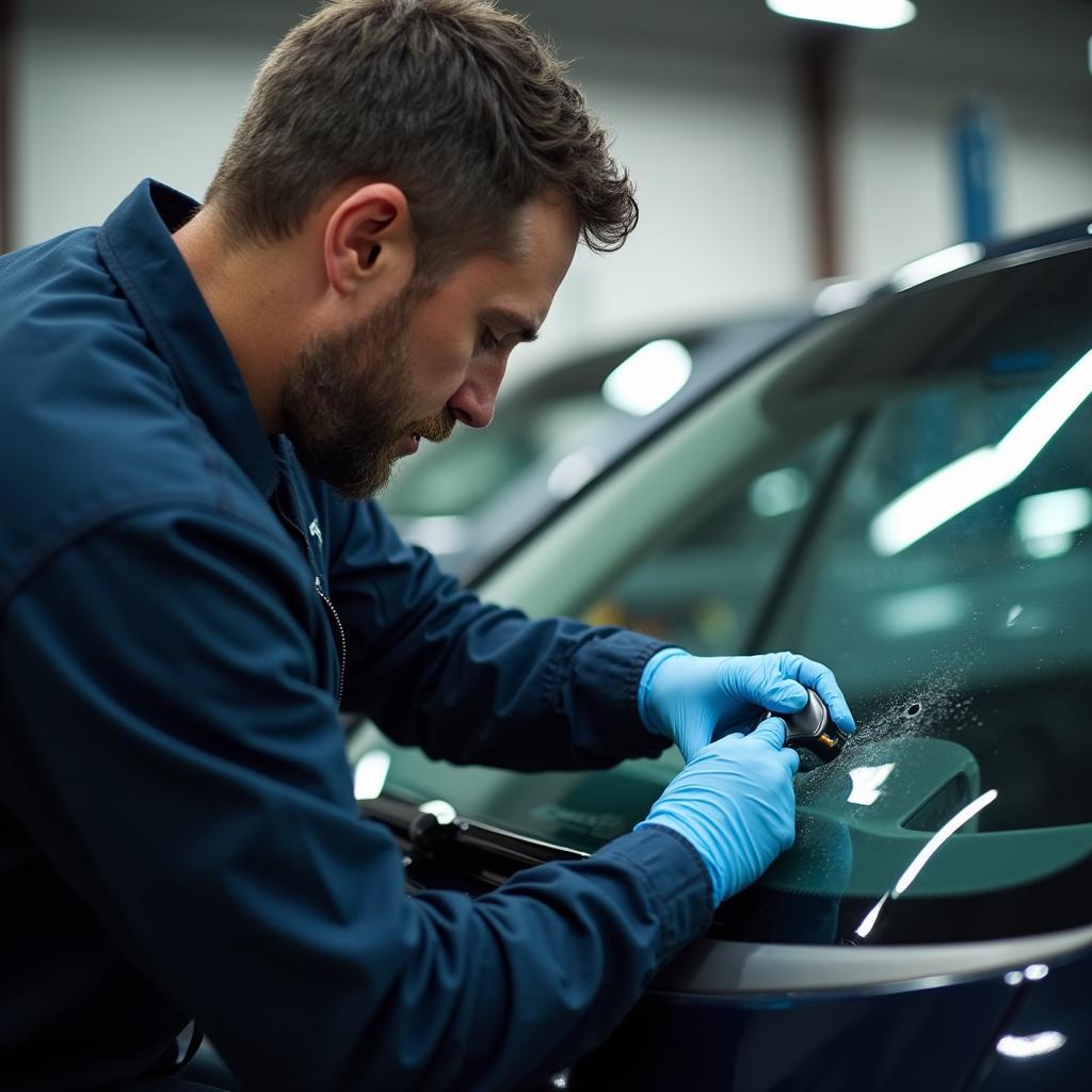 Experienced Car Window Repair Technician