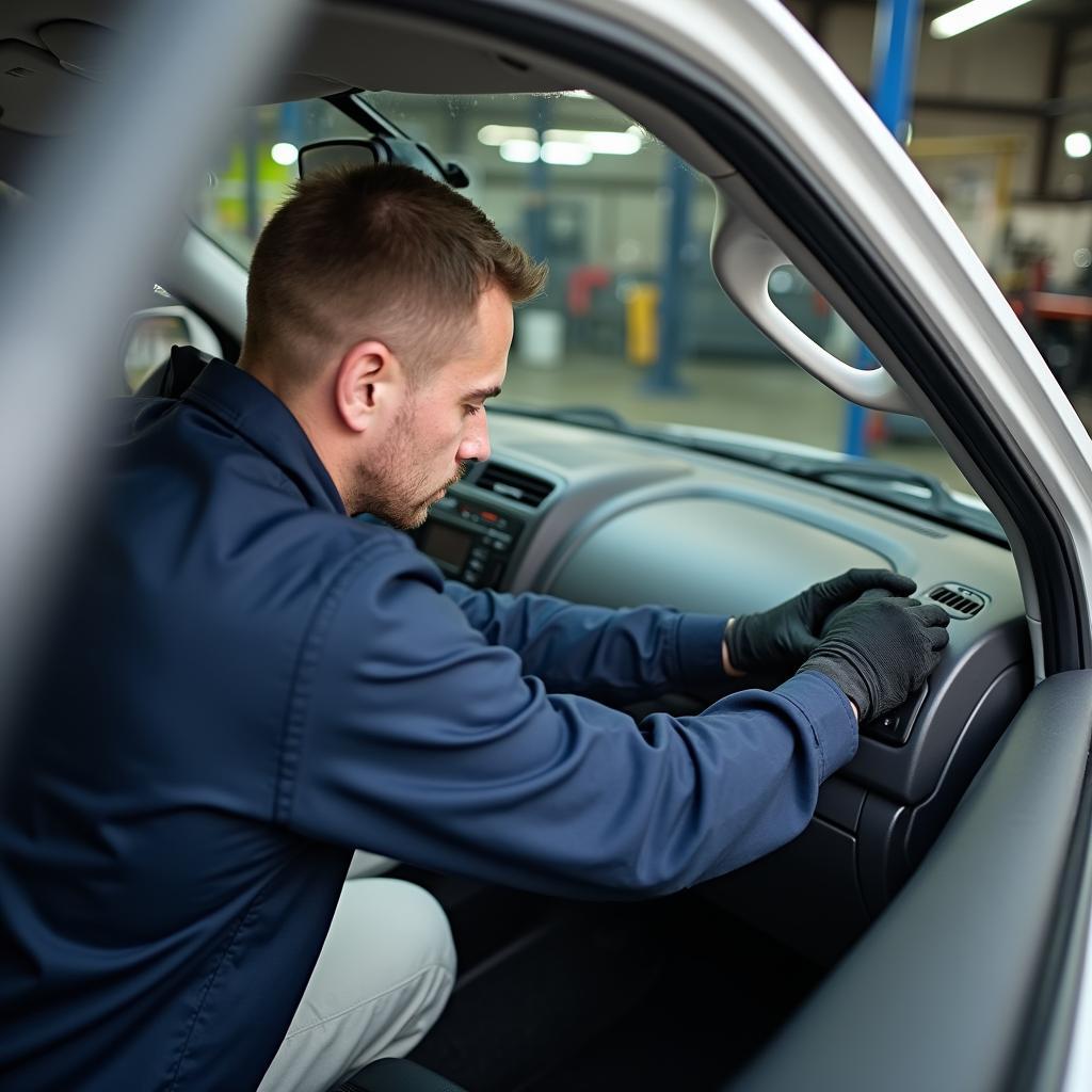 Experienced Car Window Repair Technician