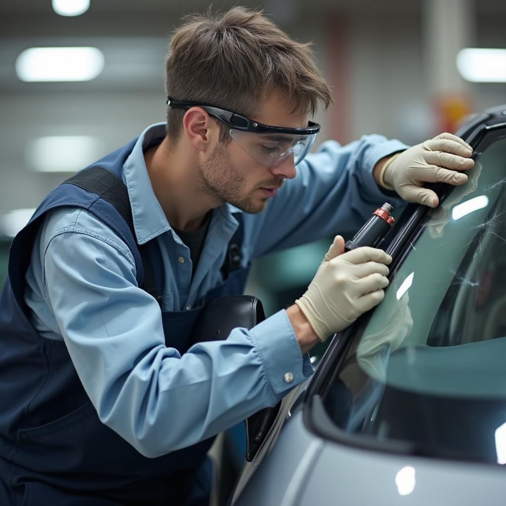 Certified Car Window Repair Technician