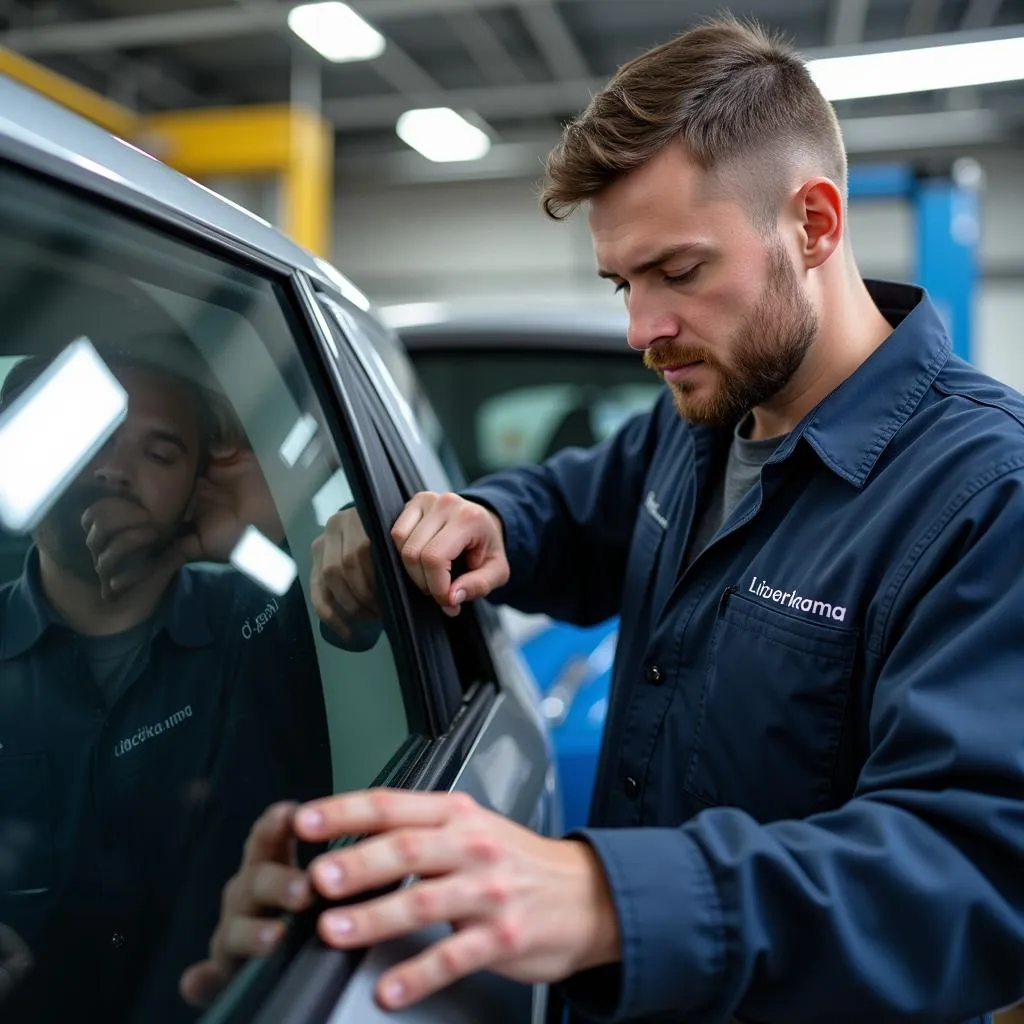 Experienced Car Window Repair Technician