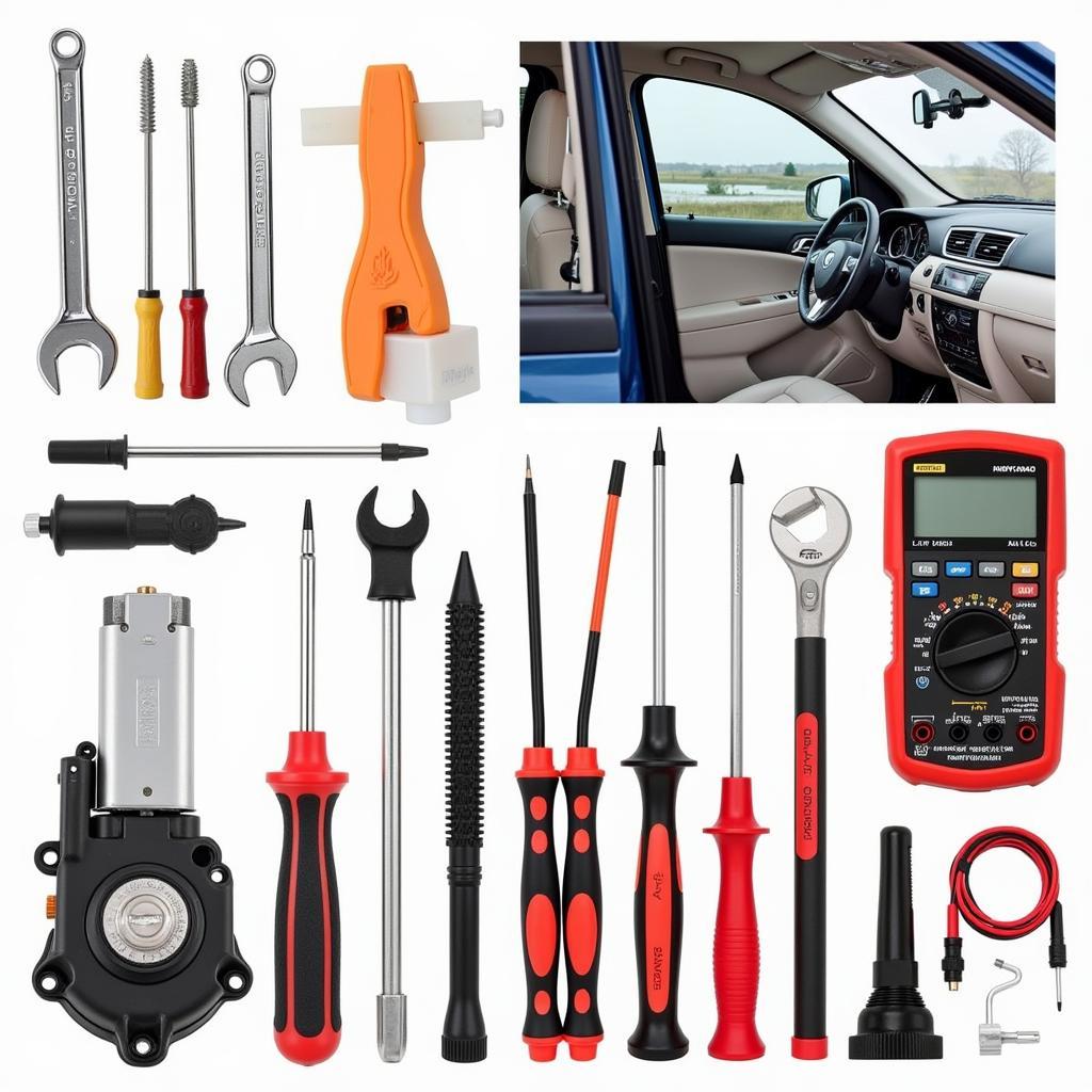 Car Window Repair Tools