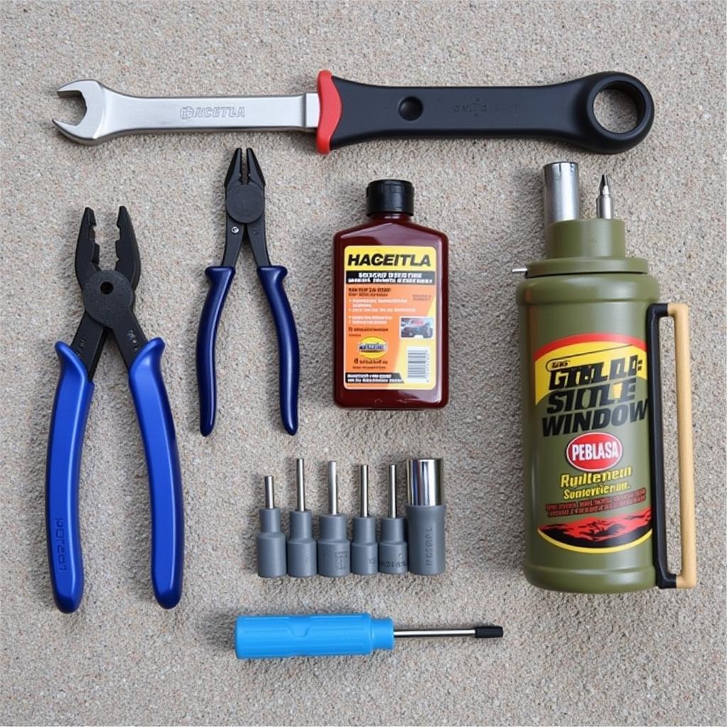 Essential tools for car window repair