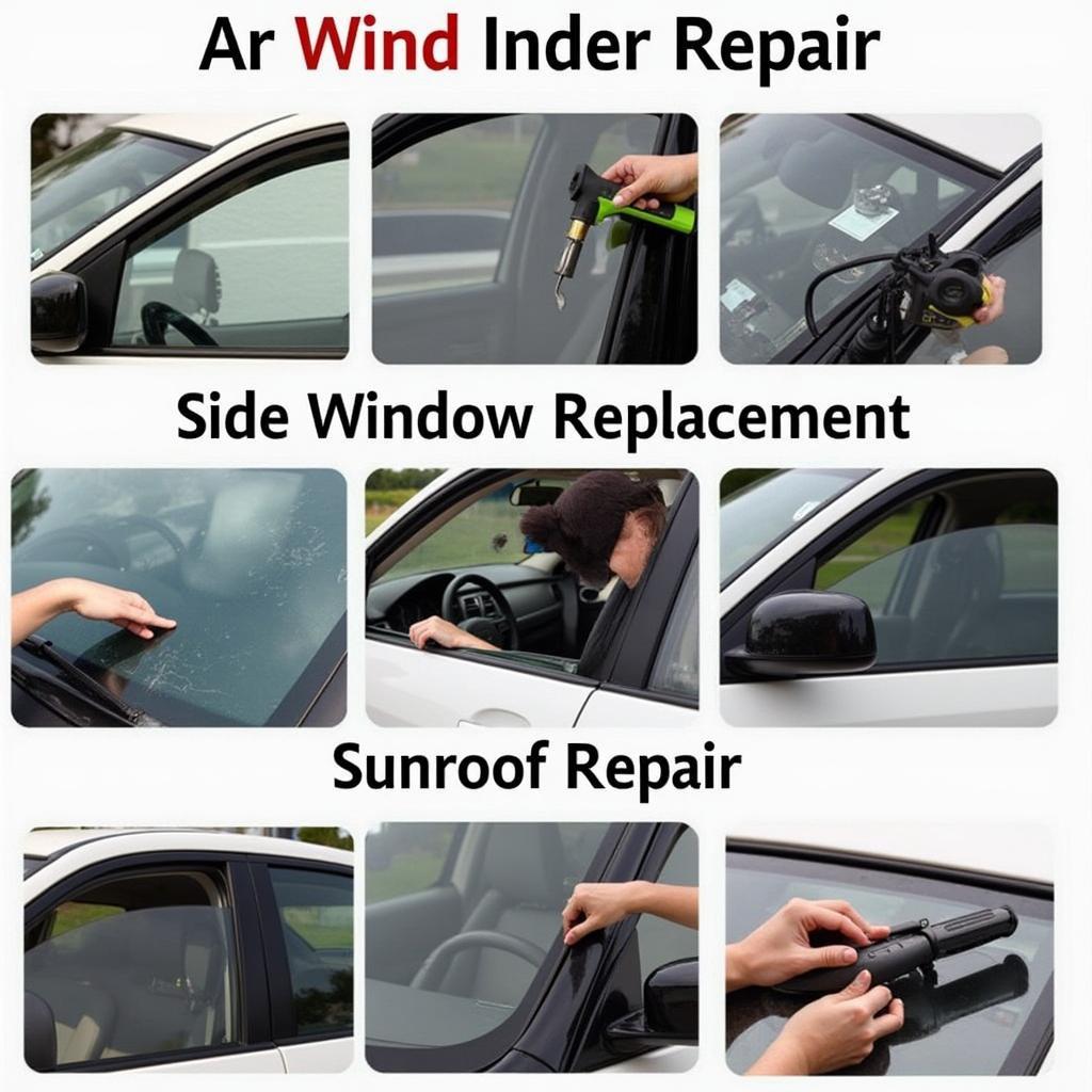 Car Window Repair Types