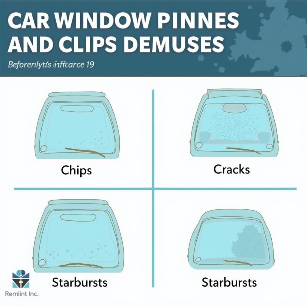 Different types of car window damage in Pembroke Pines