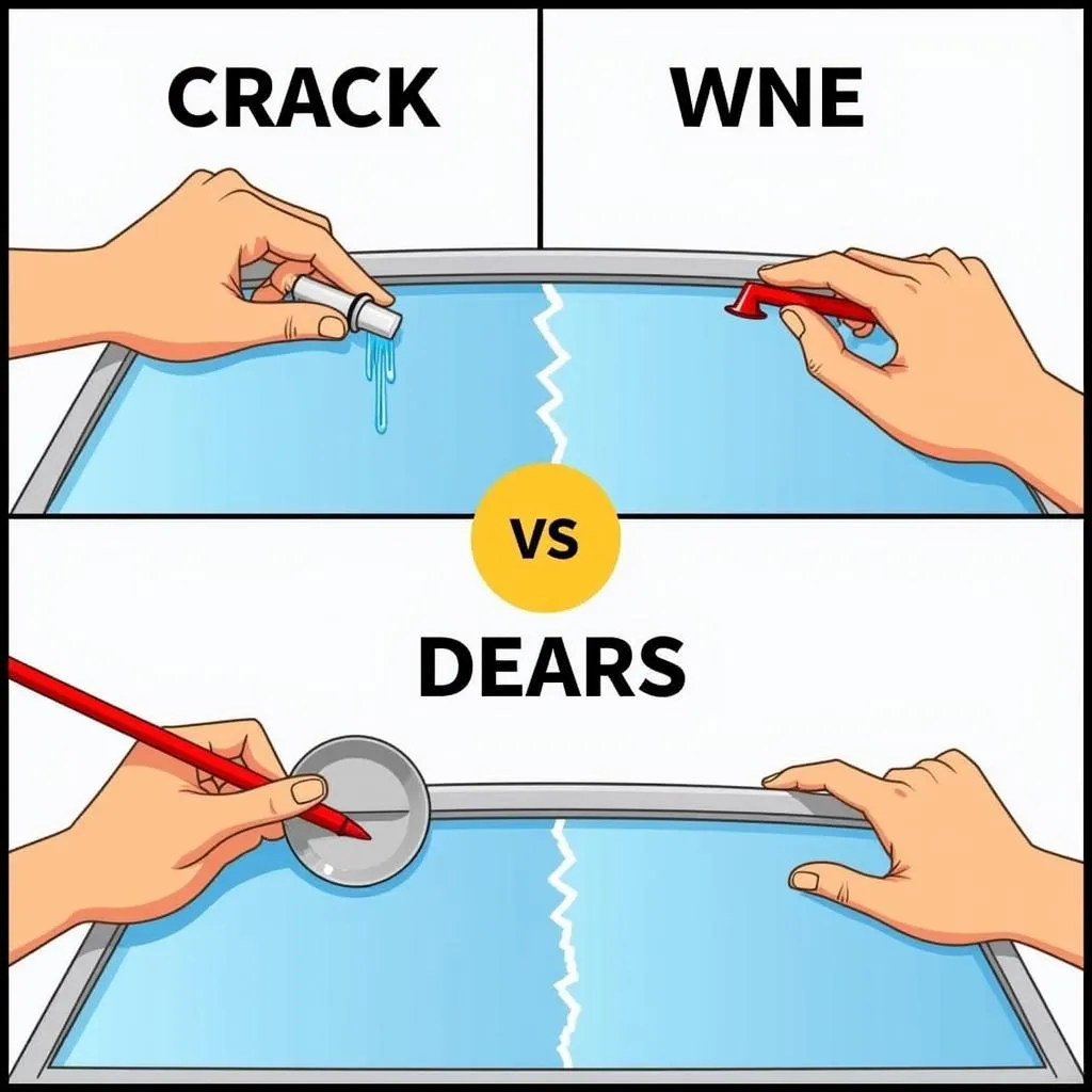 Car window repair vs replacement