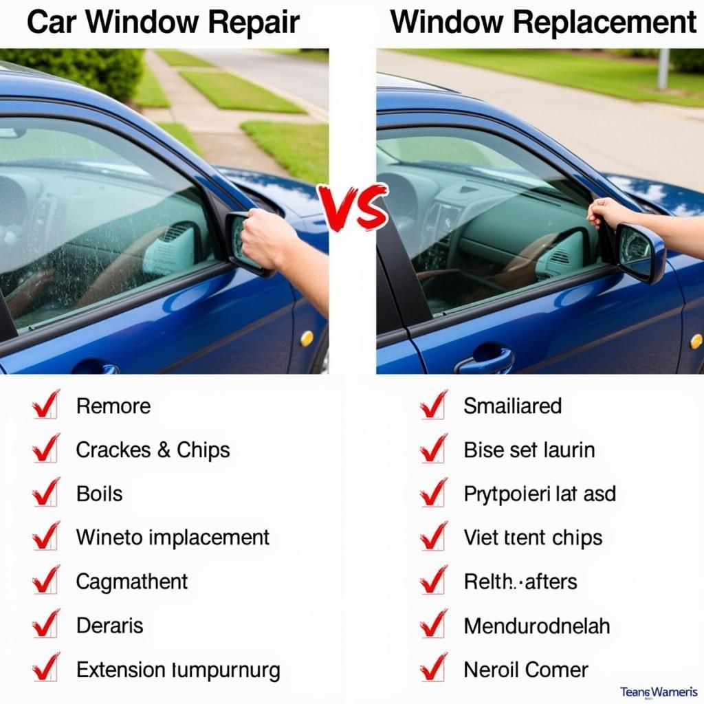 Car Window Repair vs. Replacement