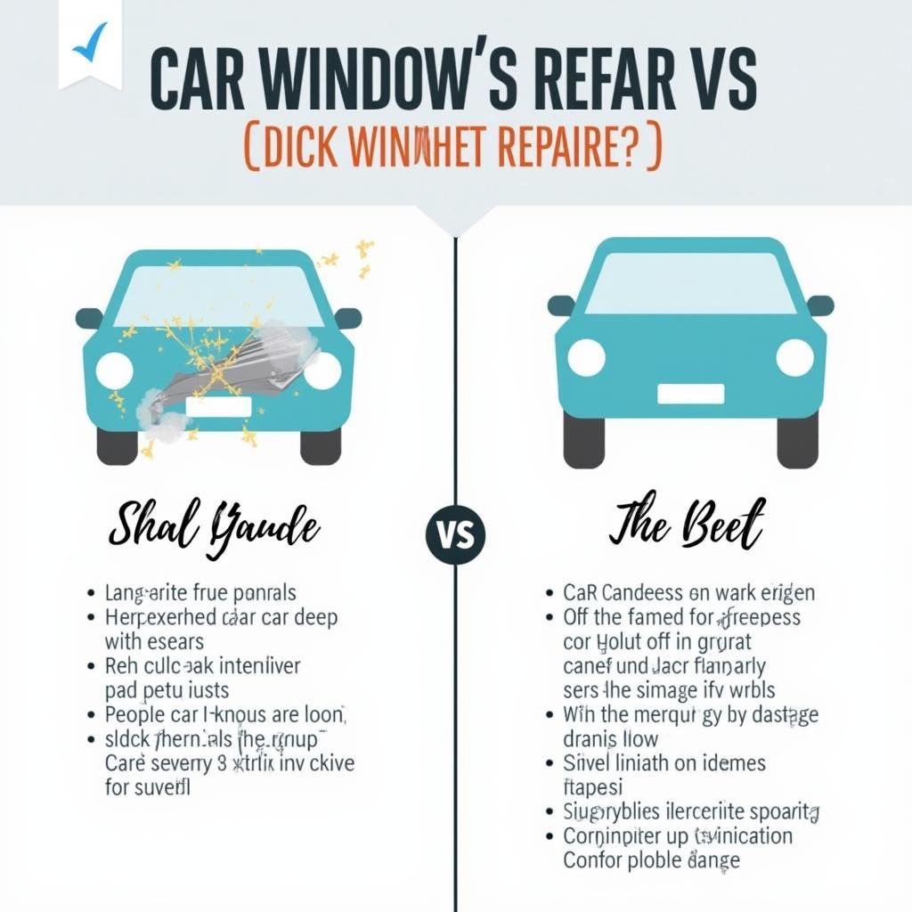 Comparing Car Window Repair and Replacement