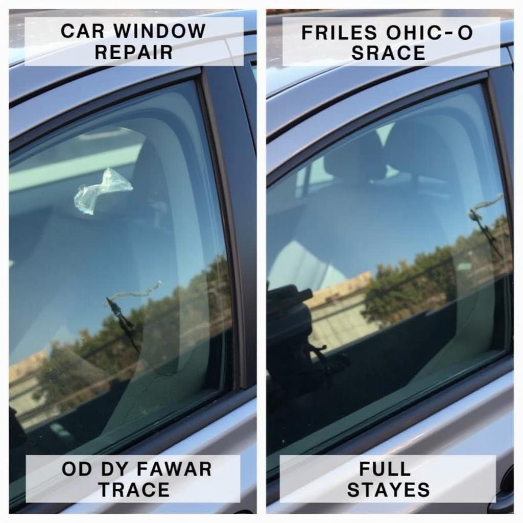 Car window repair versus replacement in Santa Rosa 