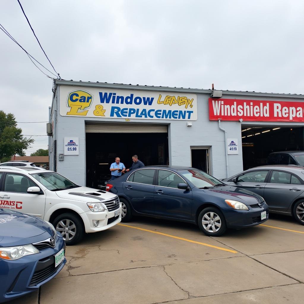 Car window replacement shop in Durant