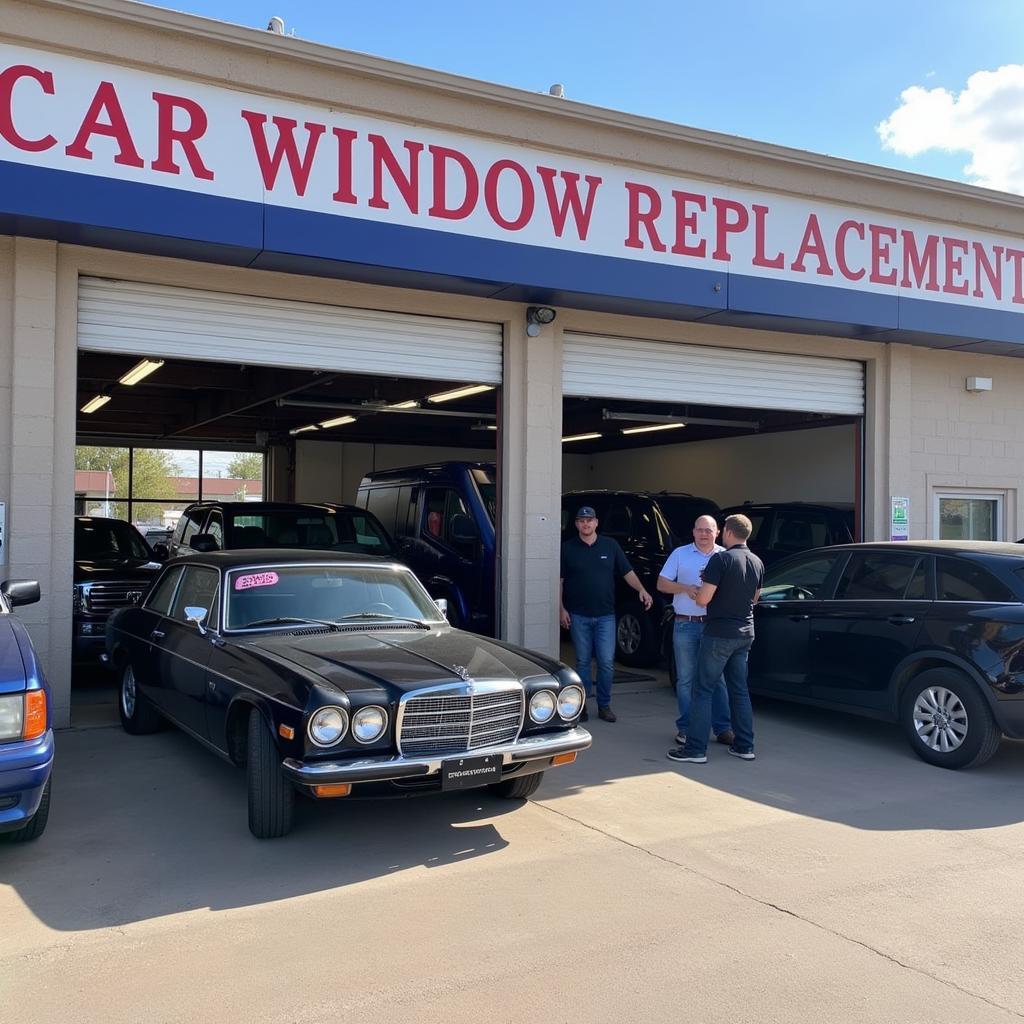 Car window replacement shop in Espanola