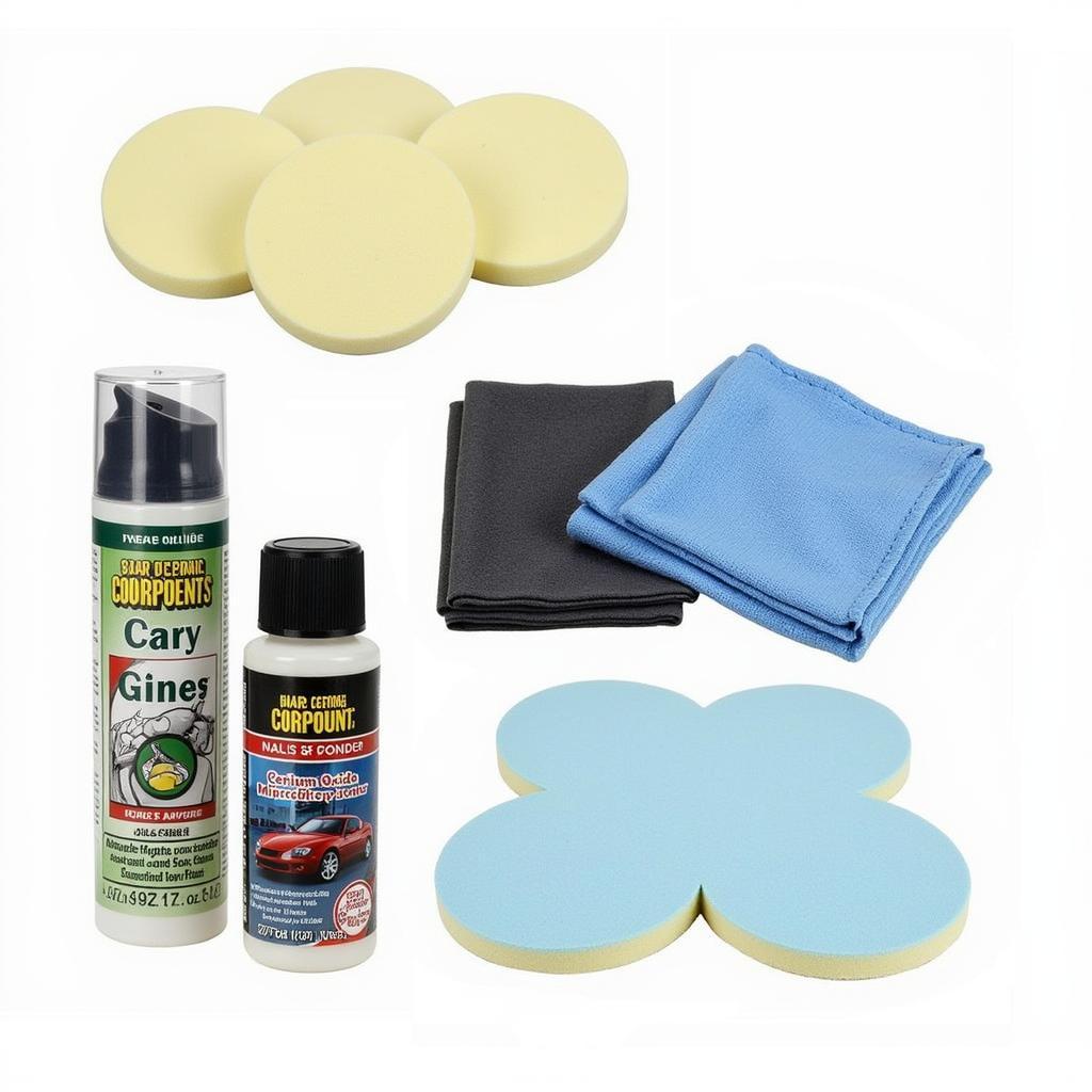 Car Window Scratch Repair Kit