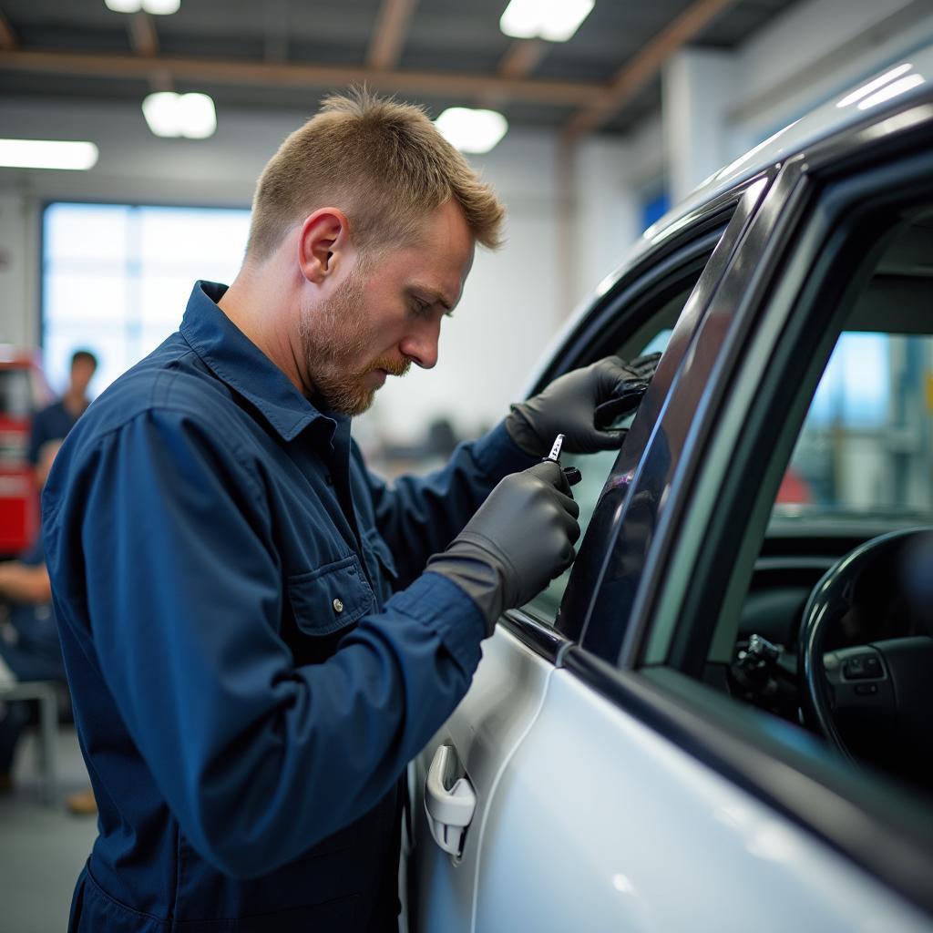 Car Window Seal Repair Shop