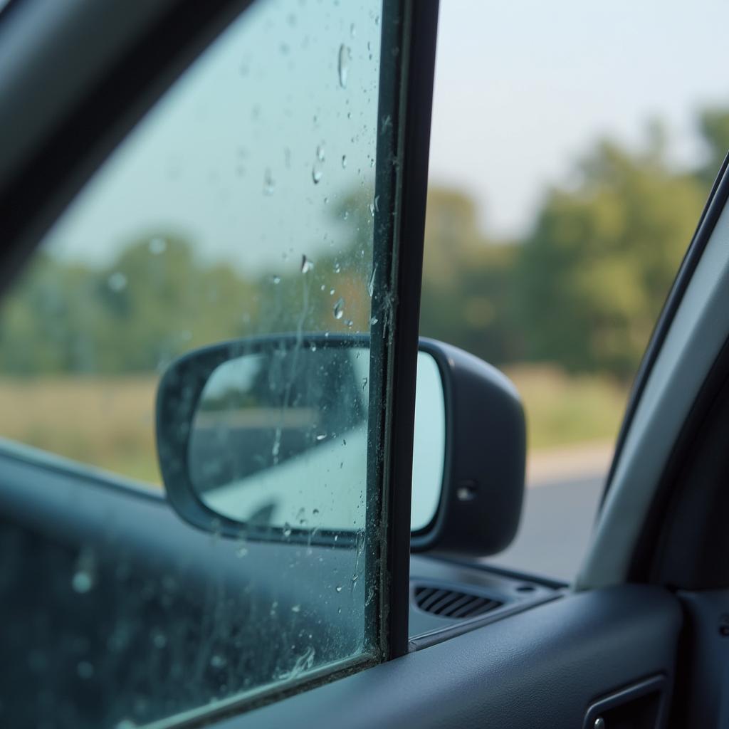 Car Window Stuck Halfway Down