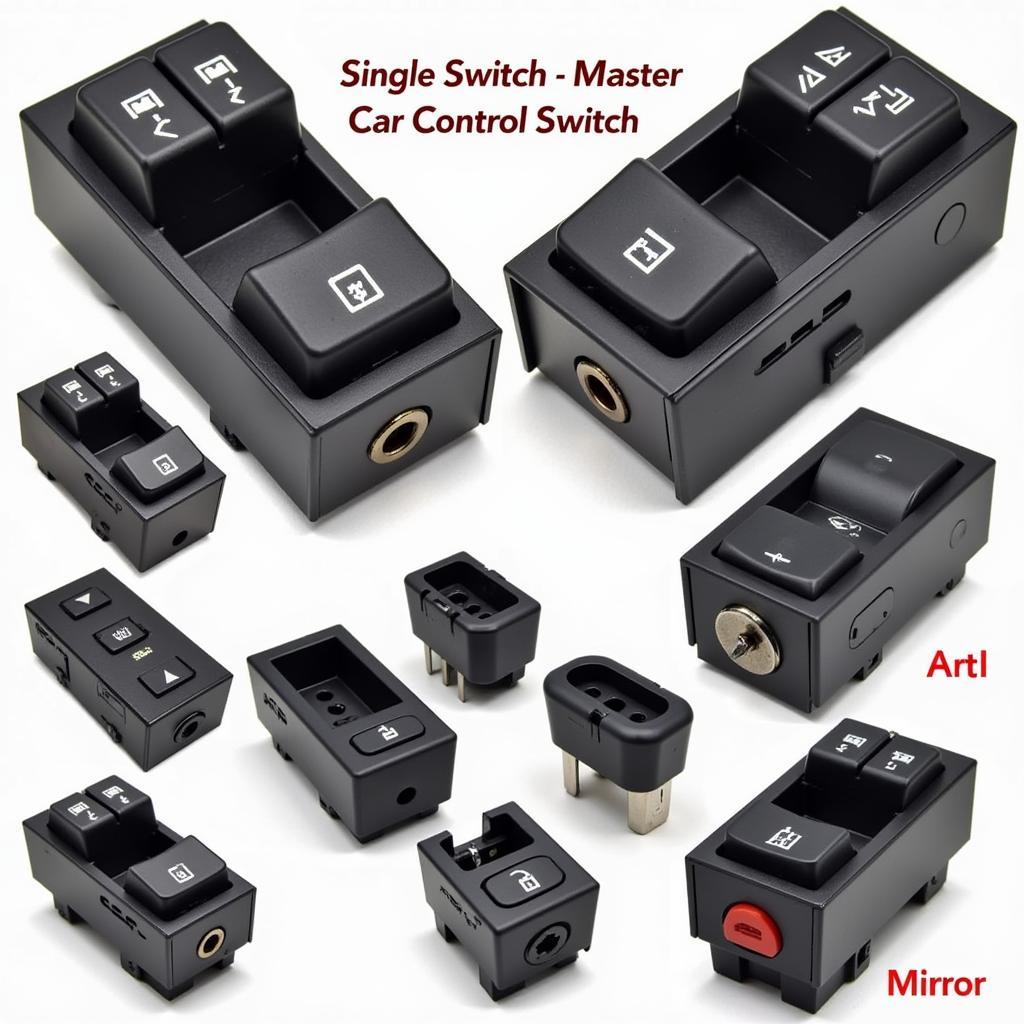 Different Types of Car Window Switches