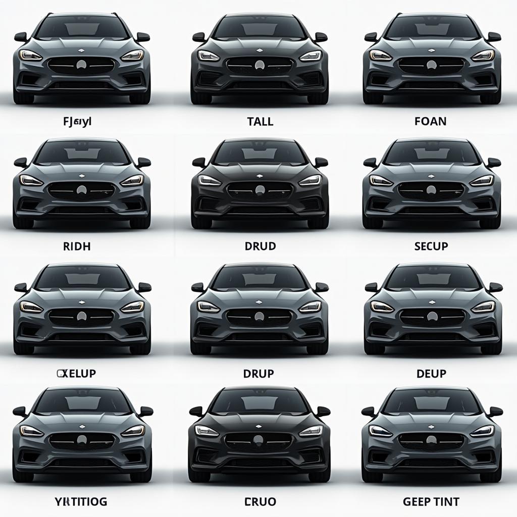 Car Window Tint Comparison