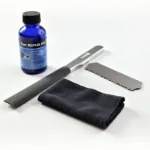 Car window tint repair kit components