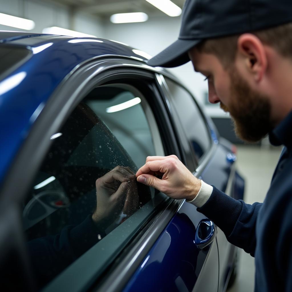 Car window tinting service in Fairfax, VA