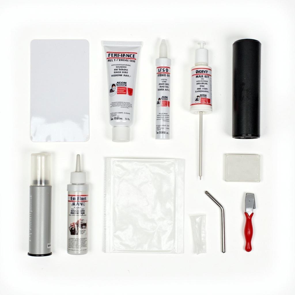 Car Window Repair Kit Contents