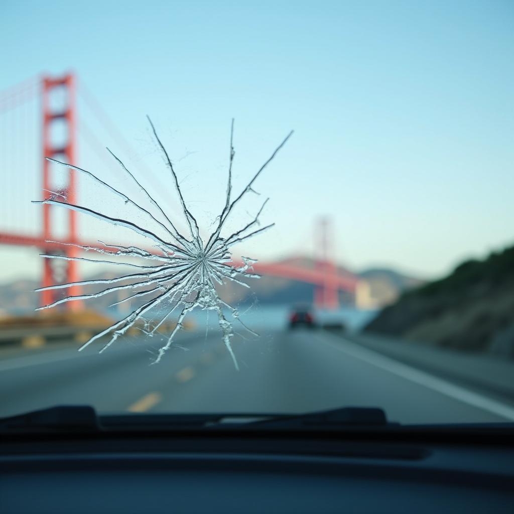 Car Windshield Crack San Francisco