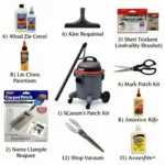 Essential Car Carpet Repair Tools and Materials