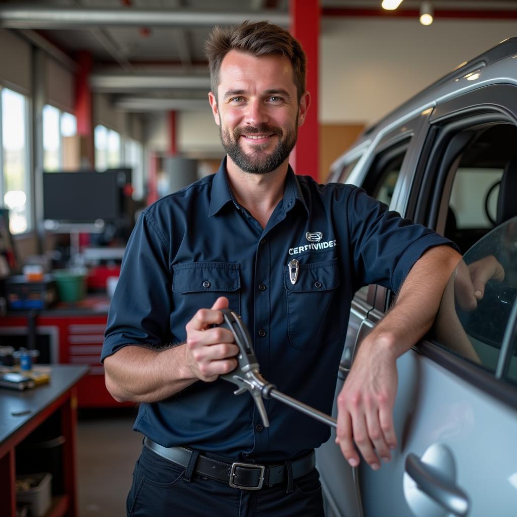 Certified Car Window Repair Technician in Red Deer